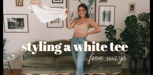 Styling A White Tee | 5 Outfit Ideas