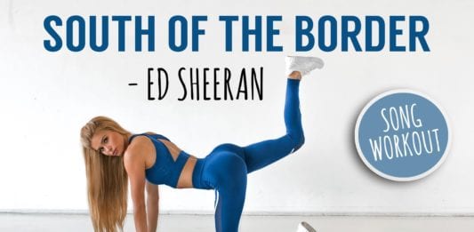 Ed Sheeran - South of the Border LEG WORKOUT // No Equipment